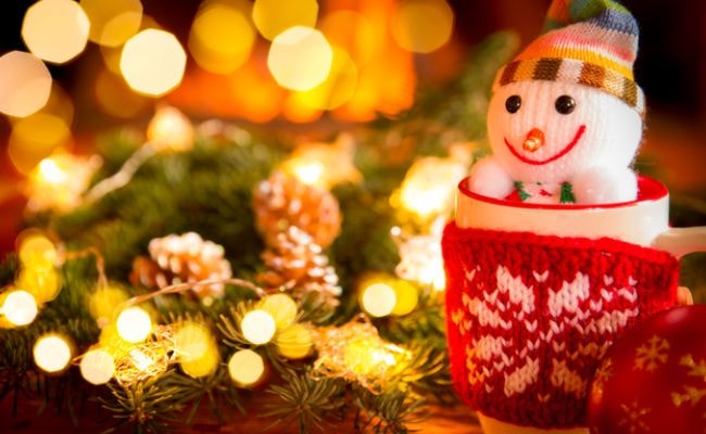 Xmas　雪だるま　明かり